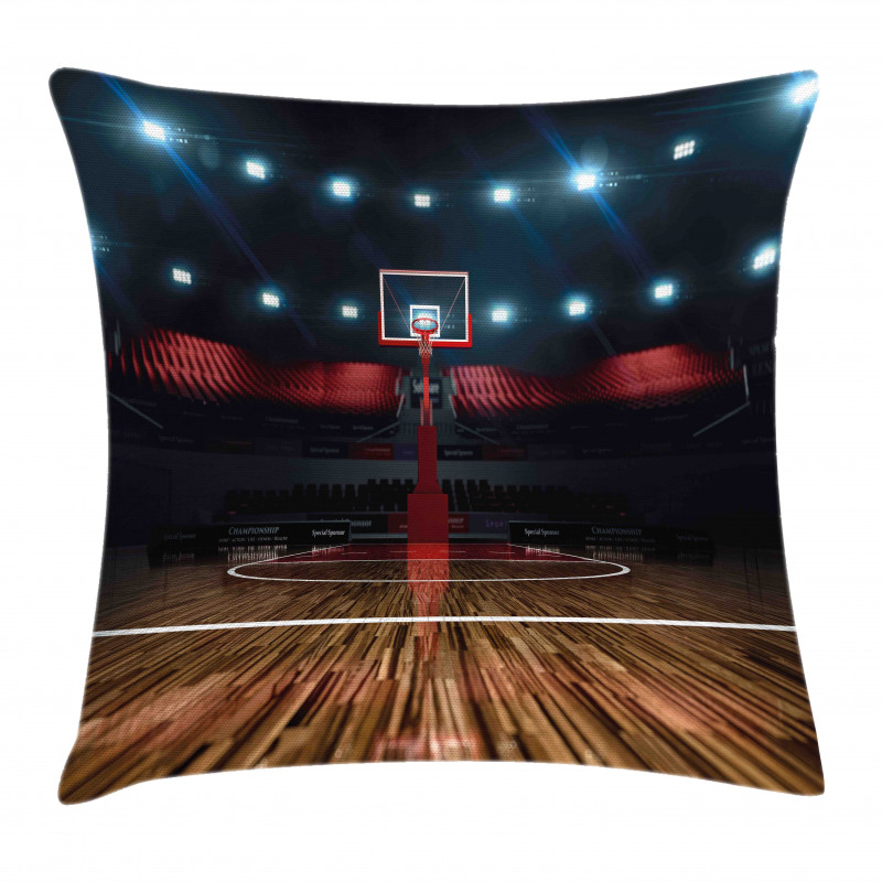 Arena Stadium Sports Pillow Cover