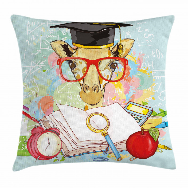 Geek Giraffe Pillow Cover