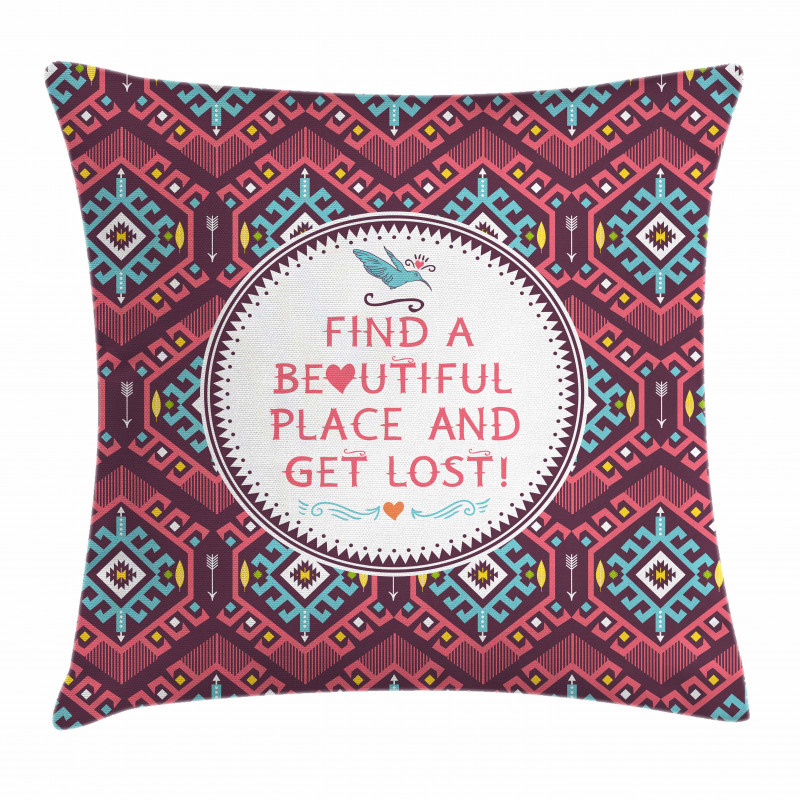 Hipster Tribal Pillow Cover