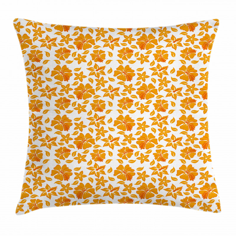 Hibiscus Flourish Pillow Cover