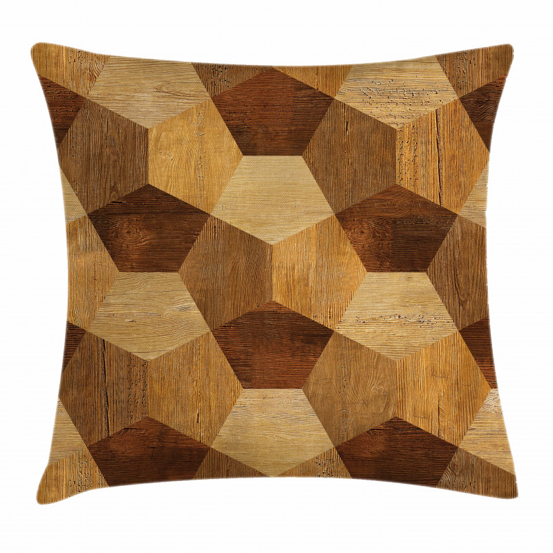 Wooden Rustic Pattern Pillow Cover