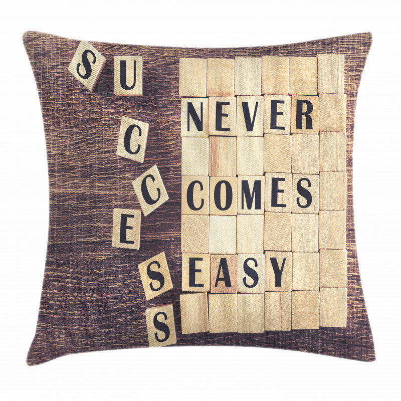 Words Scribble Pillow Cover