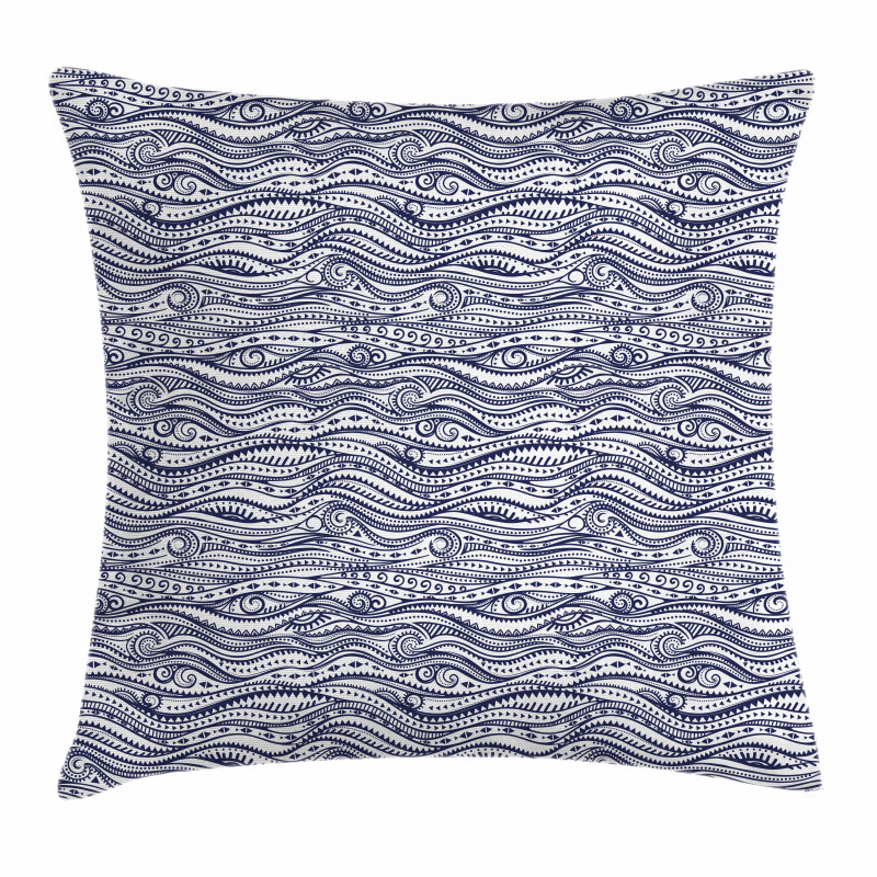 Vintage Lines Pillow Cover