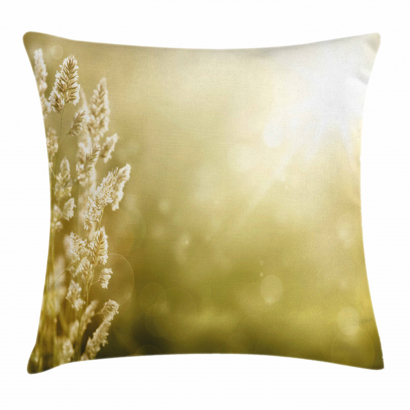 Scenic Autumn Meadow Pillow Cover