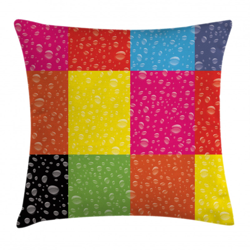 Vibrant Rainbow Colors Pillow Cover
