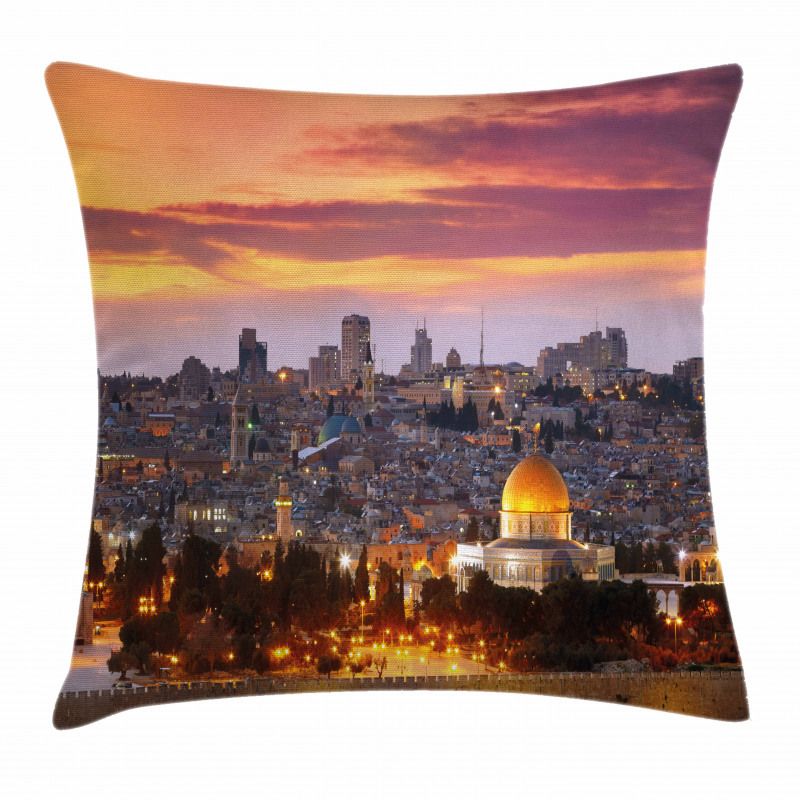 Old City Jerusalem Pillow Cover
