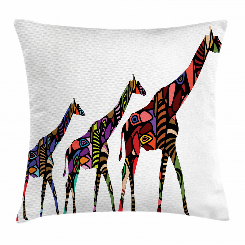 Giraffes Pillow Cover