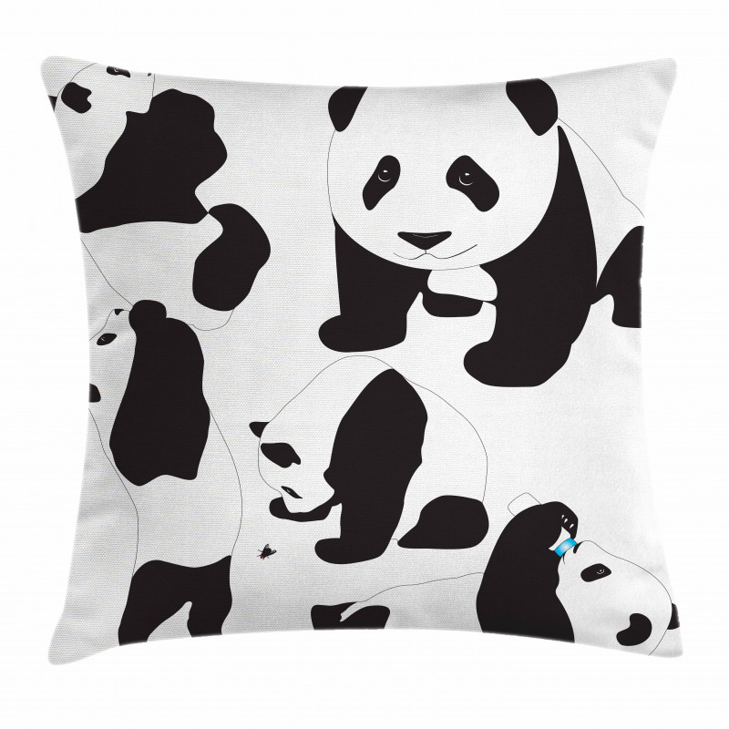 Baby Pandas Pillow Cover