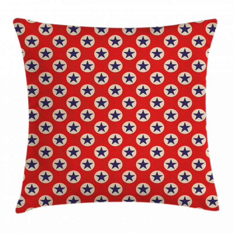 Stars Dots Pillow Cover