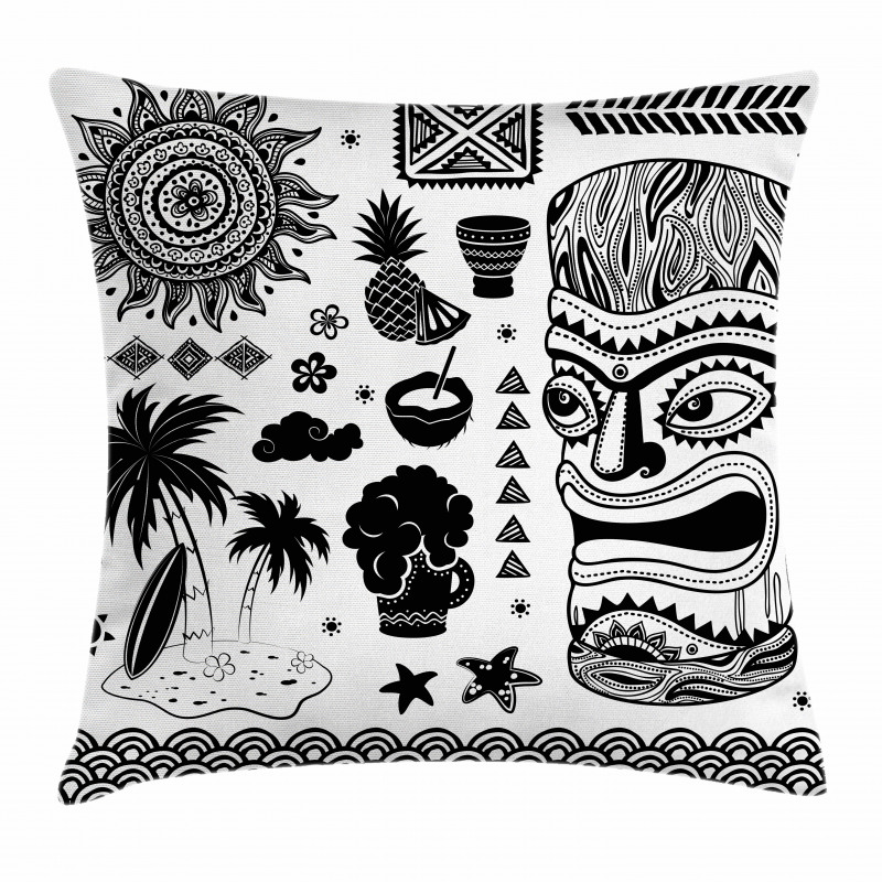 Tribals Pillow Cover