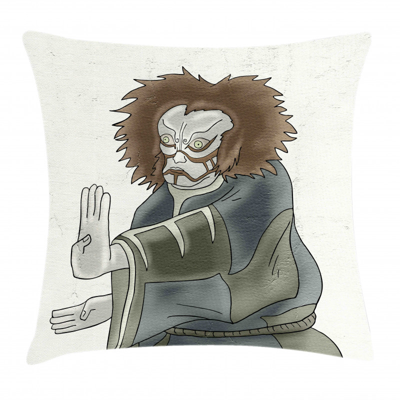 Theater Character Pillow Cover