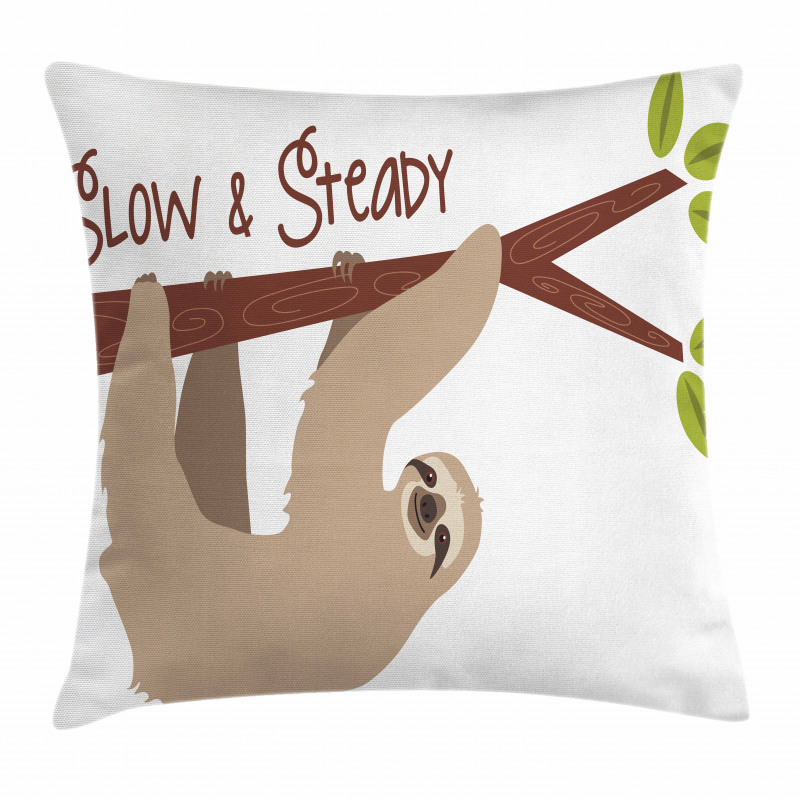 Cartoon Wildlife Mammal Pillow Cover