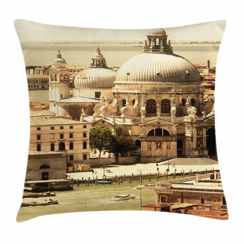 Italian Architecture Image Pillow Cover