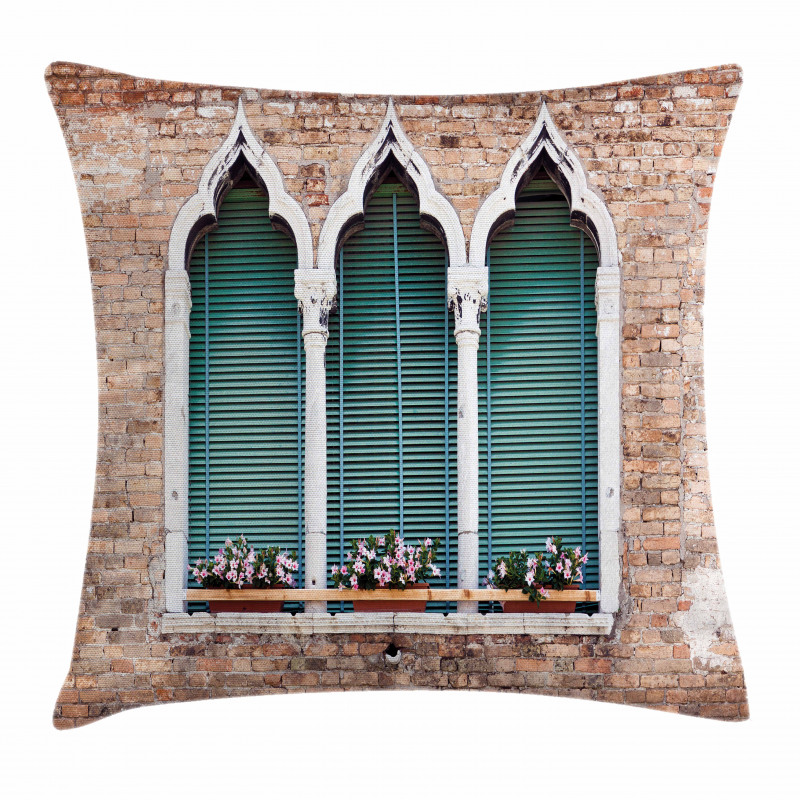 Gothic Windows Pillow Cover