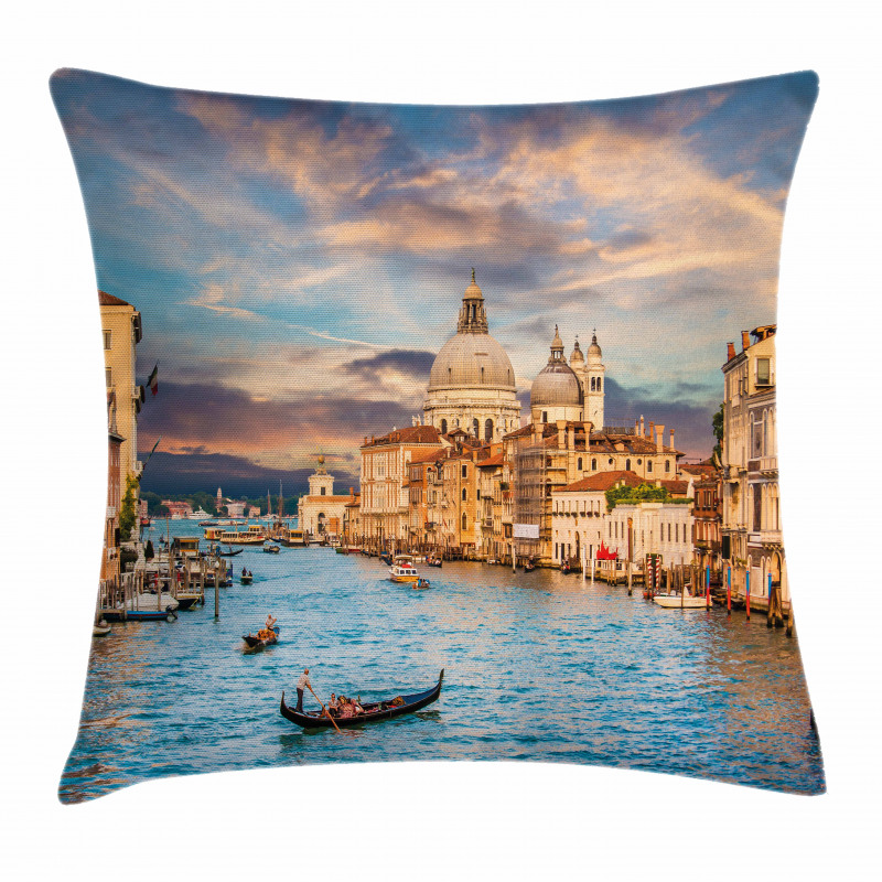 Canal Grande Italy Image Pillow Cover