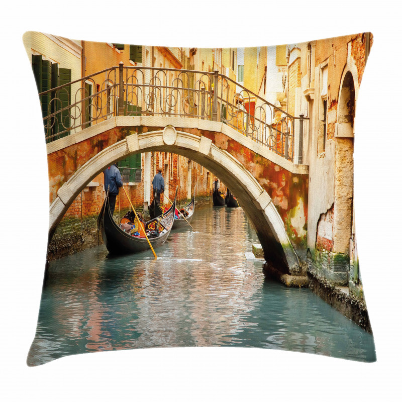 Bridge Gondola Pillow Cover