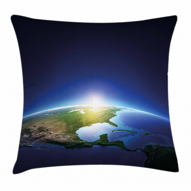 Sunrise North America Pillow Cover