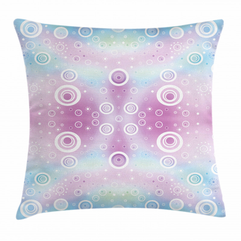 Fantasy Random Circles Pillow Cover