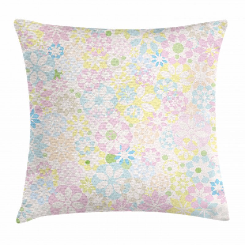 Blooming Flowers Spring Pillow Cover