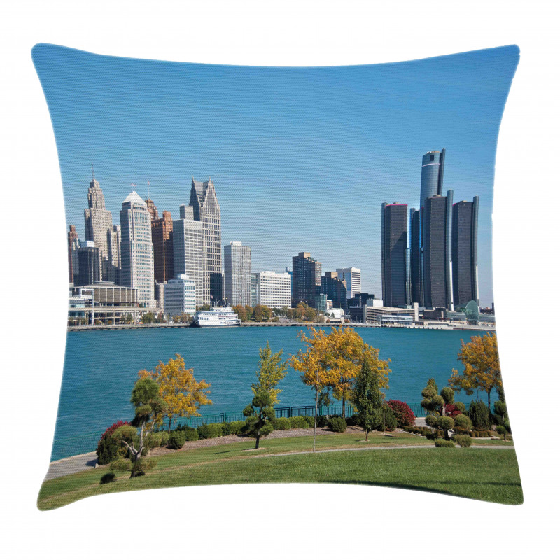 Industrial Center Pillow Cover