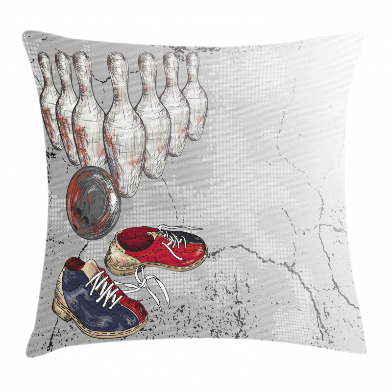 Grunge Objects Pillow Cover