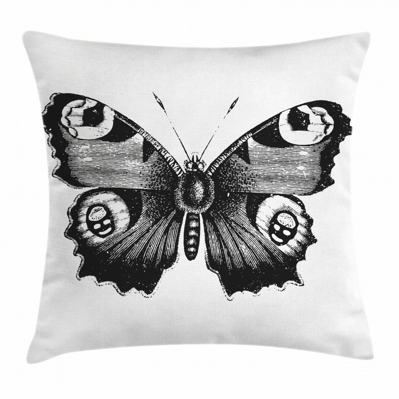 Butterfly Art Pillow Cover