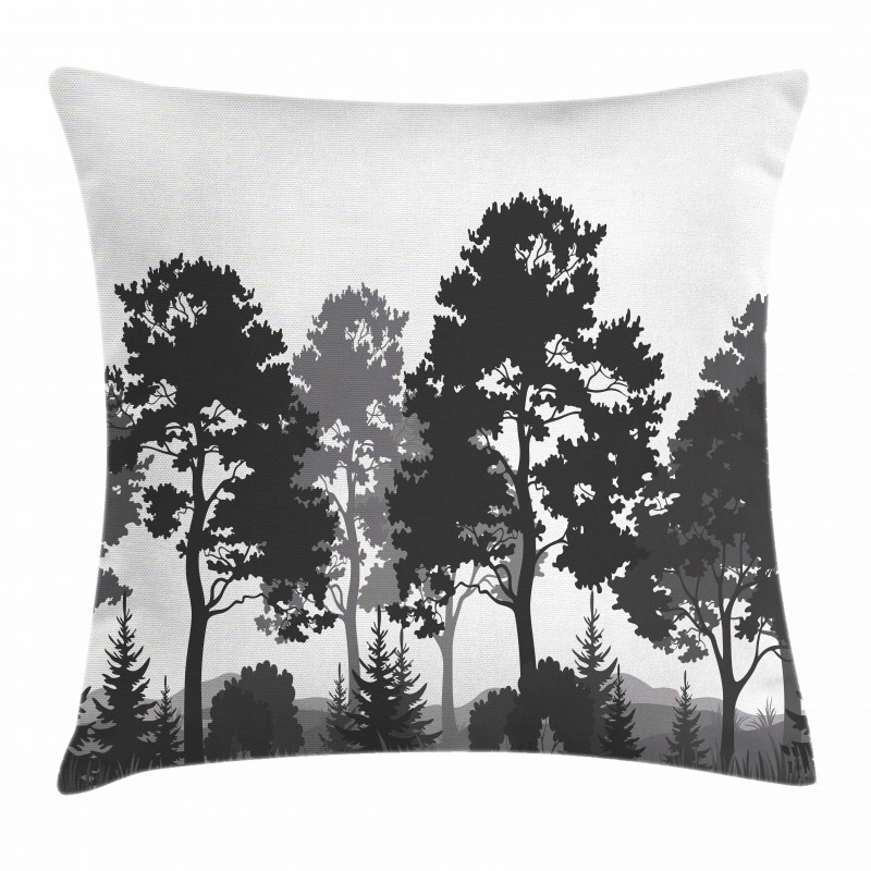 Summer Forest Pillow Cover
