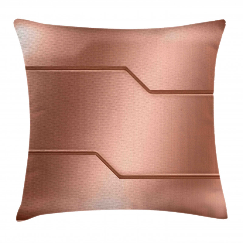 Realistic Look Plate Pillow Cover