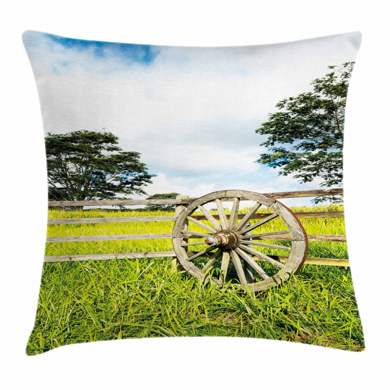 Green Meadow Pillow Cover