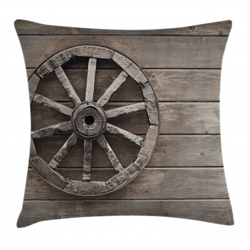 Old Carriage Pillow Cover