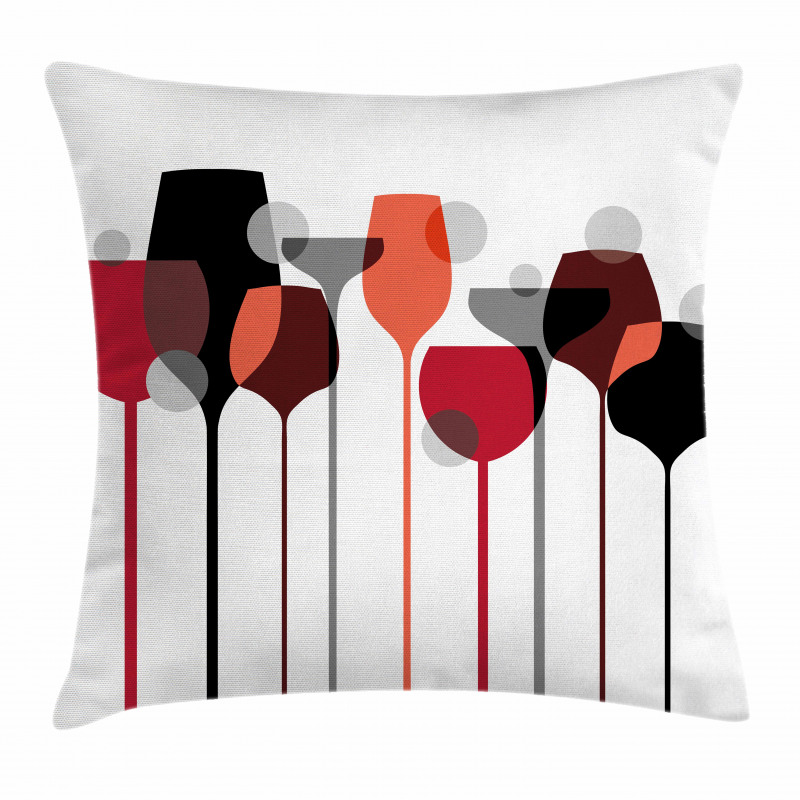 Abstract Glasses Pillow Cover