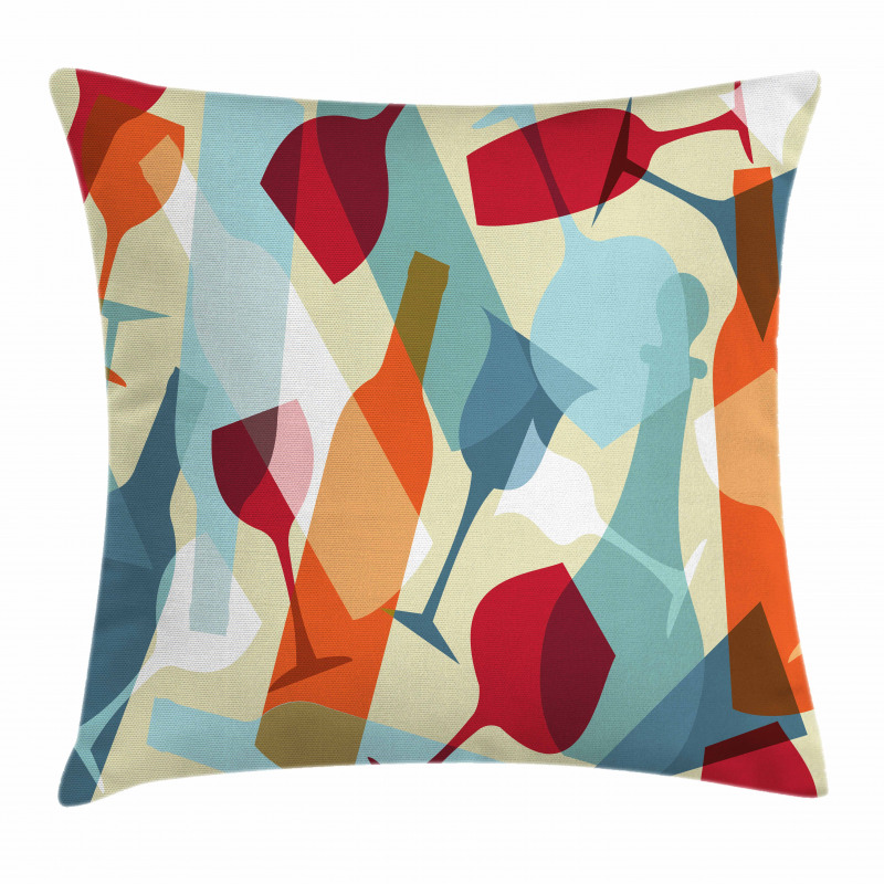 Modern Colorful Art Pillow Cover