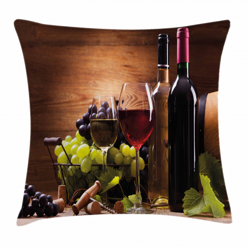 French Gourmet Tasting Pillow Cover