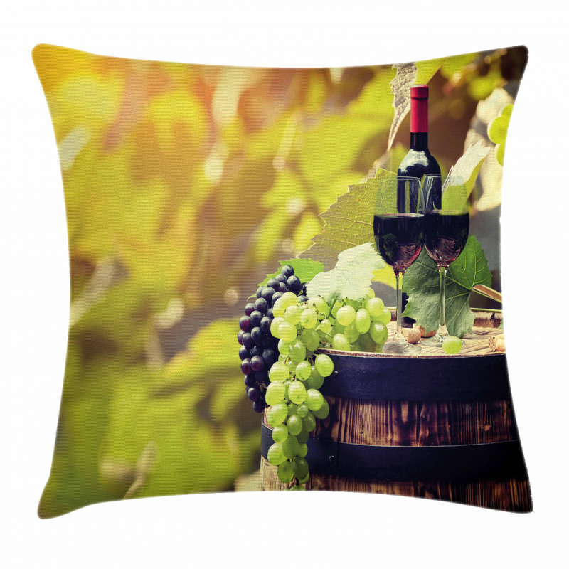 Agriculture Country Drink Pillow Cover