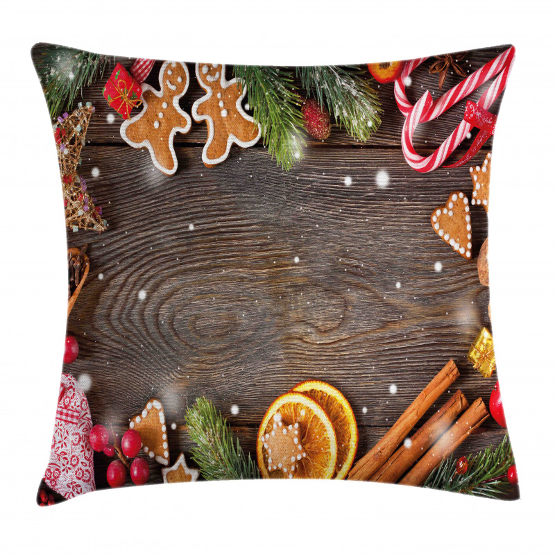 Spices Biscuits Pillow Cover