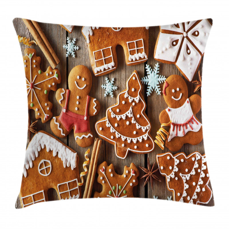 Cookies Snow Pillow Cover