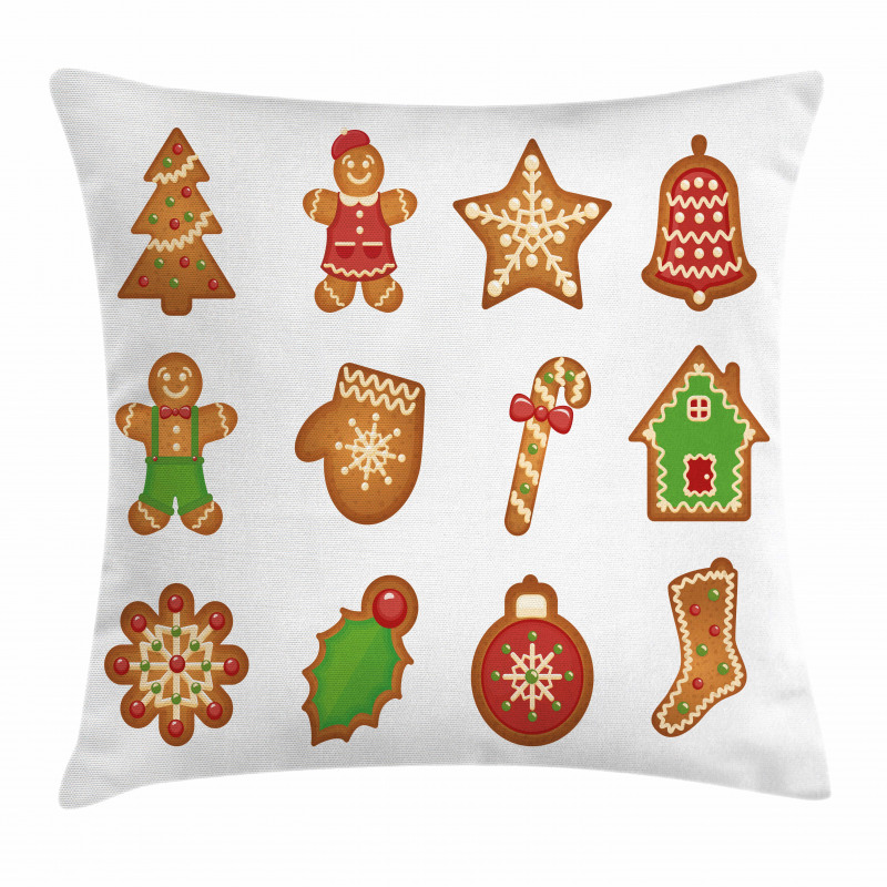 Various Cookies Pillow Cover