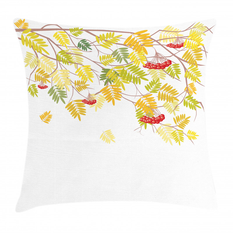 Colorful Vivid Fall Tree Pillow Cover