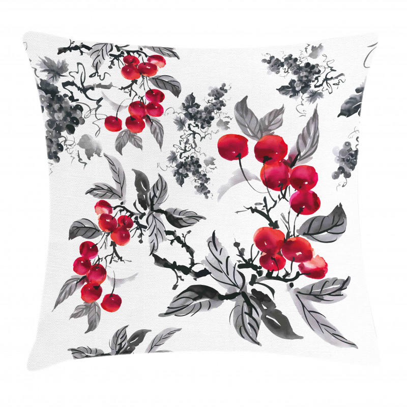 Mountain Ashes Artwork Pillow Cover