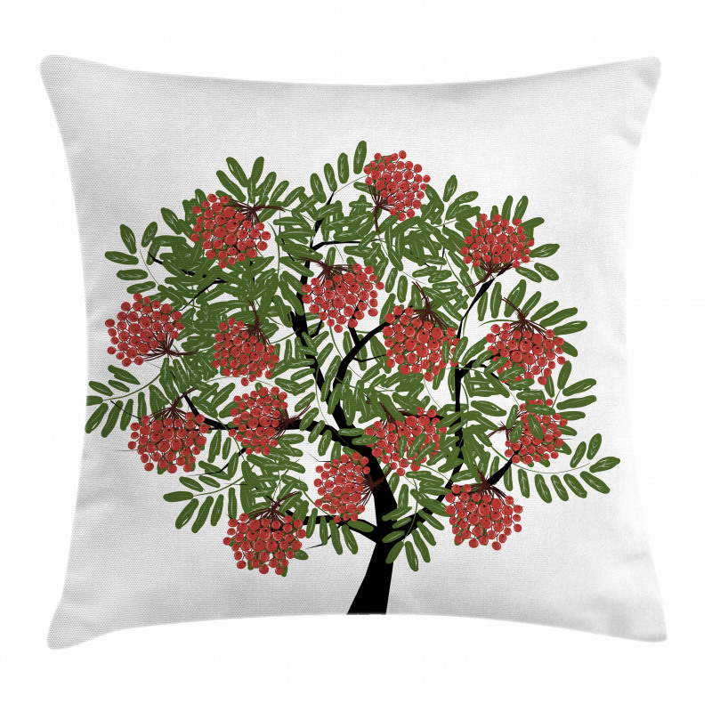 Tree Full of Fruits Art Pillow Cover