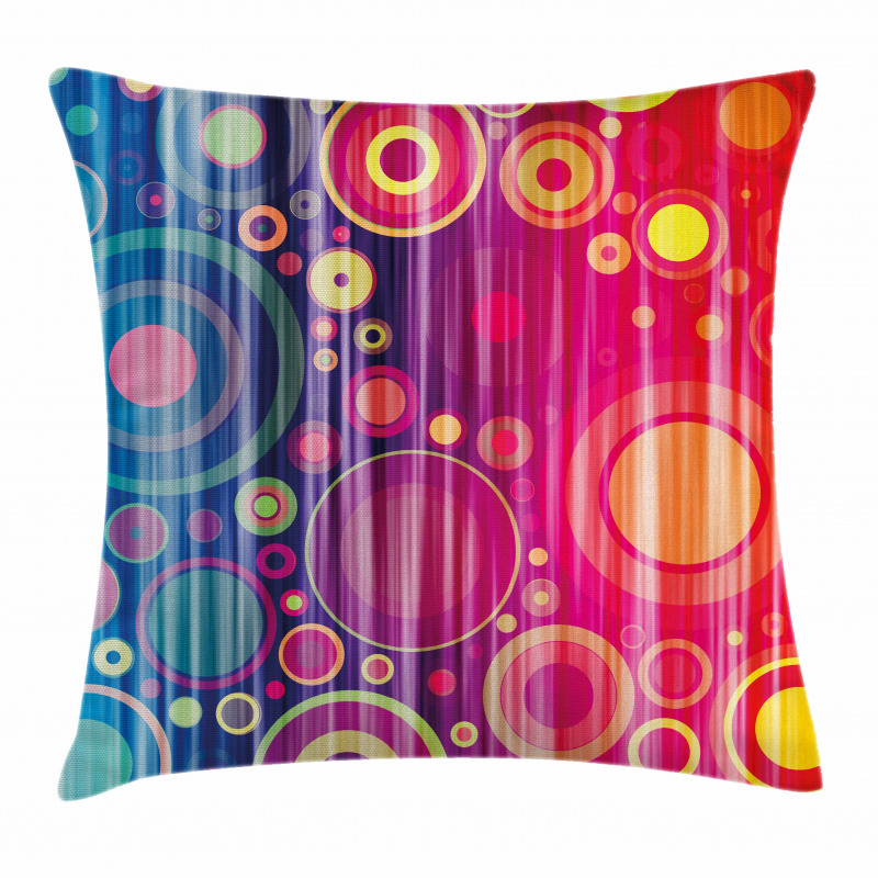 Psychedelic Modern Art Pillow Cover