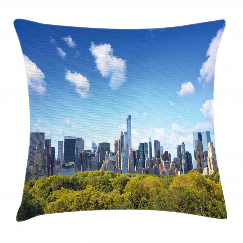 Central Park Midtown NYC Pillow Cover
