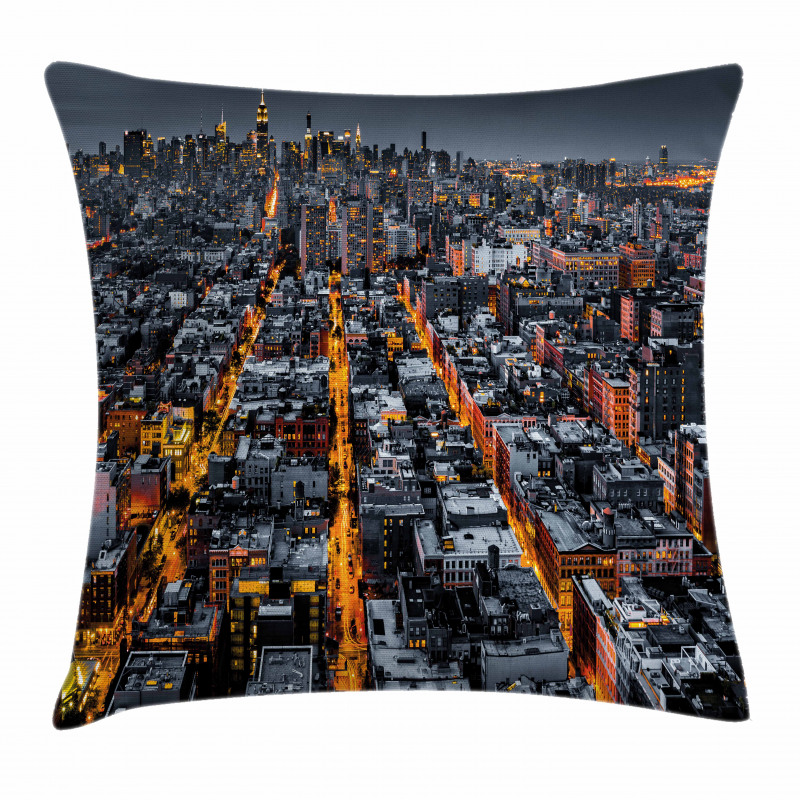 Avenues to Midtown NYC Pillow Cover