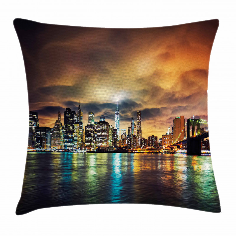 Fantasy Sky NYC Sunset Pillow Cover