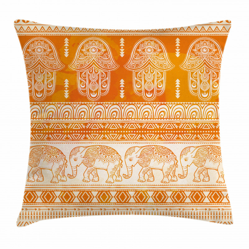 Traditional Ornate Border Pillow Cover