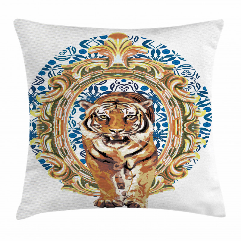 Japanese Exotic Adventure Pillow Cover