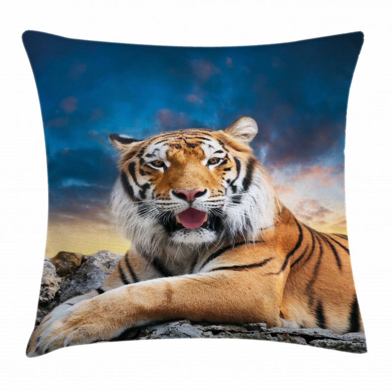 Calm Wild Animal Sunset Pillow Cover