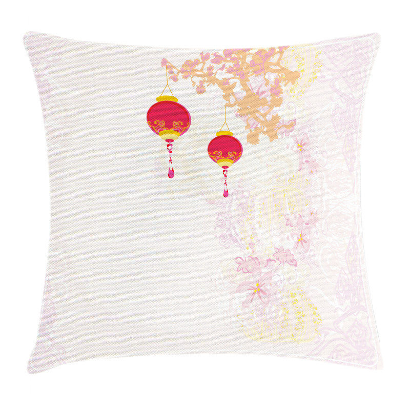 Chinese New Year Pillow Cover