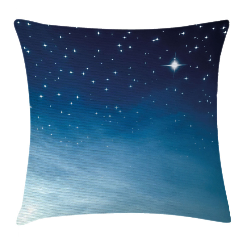 Ombre Sky Universe Cosmos Pillow Cover