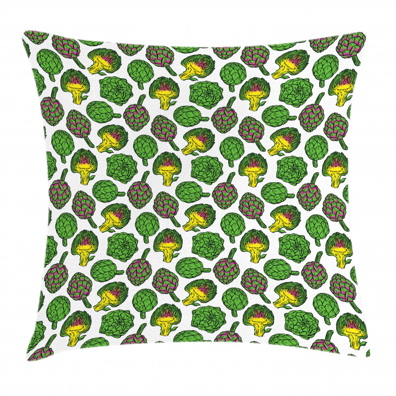 Cooking Food Eating Pillow Cover